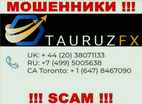 Не поднимайте телефон, когда звонят незнакомые, это могут быть internet-мошенники из организации Тауруз Инвестор Сервисес Лтд