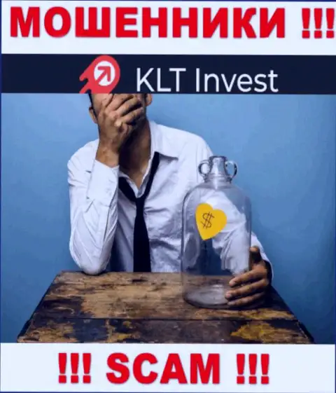 Помните, что совместная работа с дилинговой компанией KLT Invest довольно опасная, обворуют и не успеете глазом моргнуть