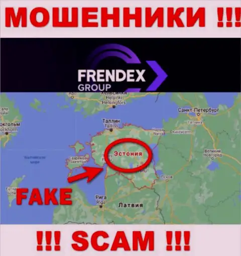 На сайте Френдекс вся информация относительно юрисдикции неправдивая - сто процентов аферисты !!!