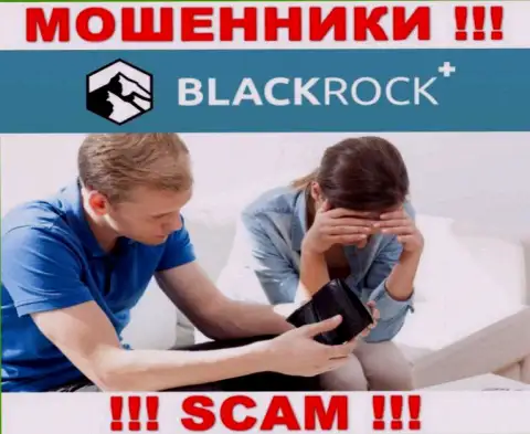 Не угодите в грязные лапы к internet-мошенникам Black Rock Plus, т.к. можете остаться без депозитов