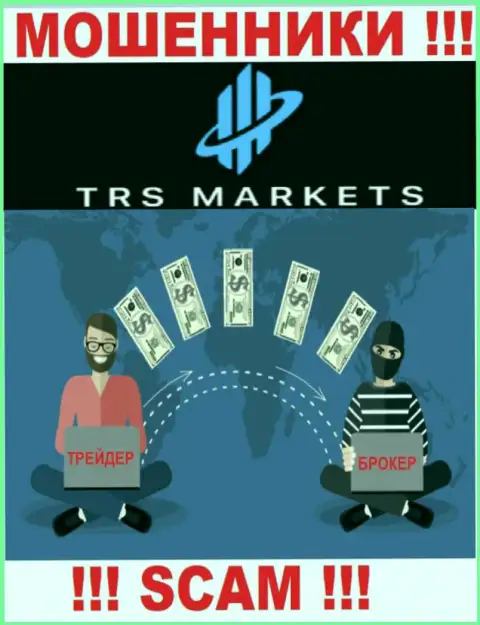 Довольно-таки опасно работать с дилинговым центром ТРС Маркетс  - сливают биржевых трейдеров