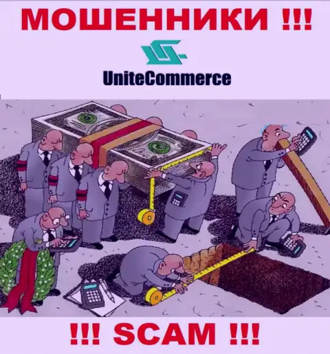 Вы сильно ошибаетесь, если вдруг ожидаете прибыль от совместного сотрудничества с дилером Unite Commerce - это РАЗВОДИЛЫ !!!