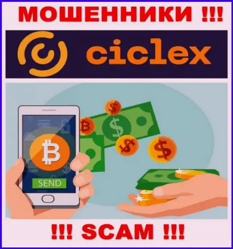 Ciclex не вызывает доверия, Криптовалютный обменник - это именно то, чем промышляют эти обманщики